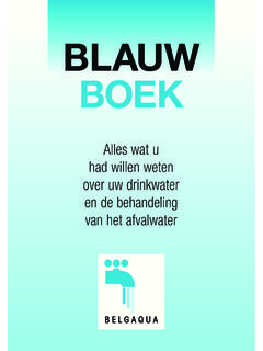BLAUW BOEK - belgaqua.be