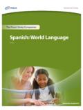 Spanish: World Language Study Companion - ETS Home