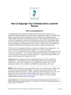 How to Expunge Your Criminal and/or Juvneile Record