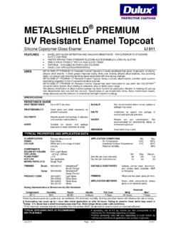 Metalshield UV Resistant Enamel Topcoat- LI011'