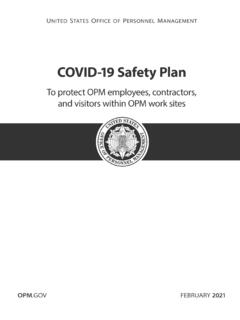 COVID-19 Safety Plan - OPM.gov