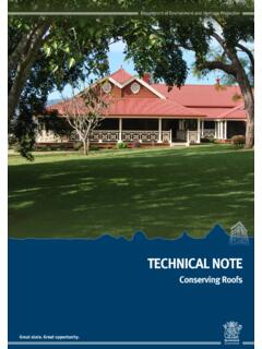 Technical Note - Roofs - Queensland
