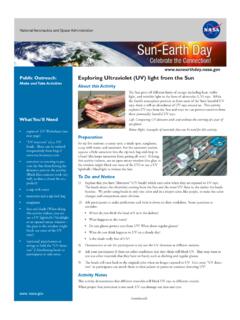 Public Outreach: Exploring Ultraviolet (UV) light from the Sun