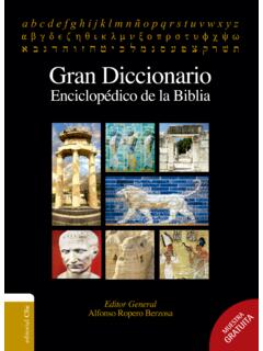 GRAN DICCIONARIO ENCICLOP&#201;DICO DE LA BIBLIA