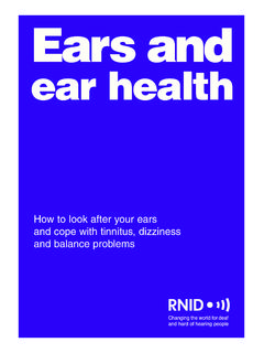 2843R Ear problems 12/5/09 12:07 Page 1 ear health