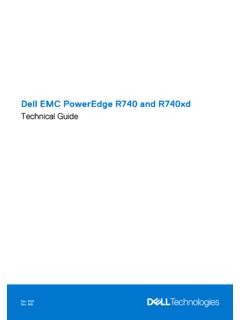 Dell EMC PowerEdge R740 and R740xd Technical Guide