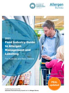Food Industry Guide to Allergen Management and Labelling