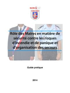 Role des Maires - Accueil