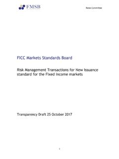 FICC Markets Standards Board