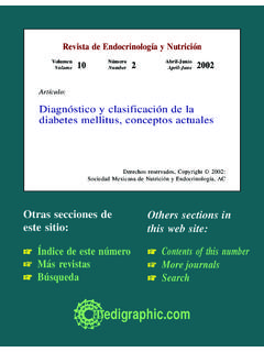 Revista de Endocrinolog&#237;a y Nutrici&#243;n - …