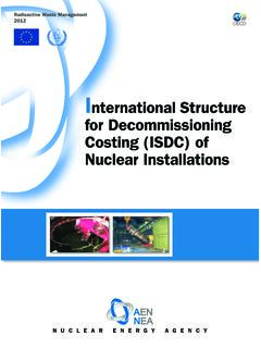 International Structure for Decommissioning …