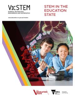STEM IN THE EDUCATION STATE - Department of …