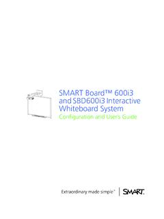 SMART Board 600i3 and SBD600i3 Interactive Whiteboard ...