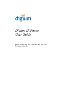 Digium IP Phone User Guide - Sangoma Technologies …