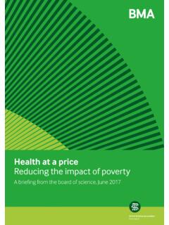 Health at a price Reducing the impact of poverty