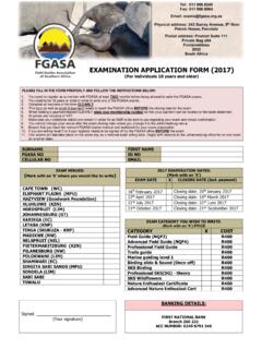 EXAMINATION APPLICATION FORM (2017) - …