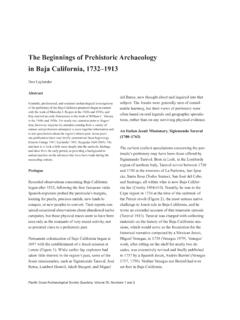 The Beginnings of Prehistoric Archaeology - PCAS