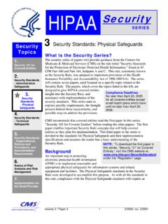 Security Physical Safeguards - HHS.gov