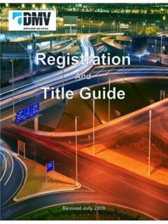 Registration and Title Guide - dmvnv.com