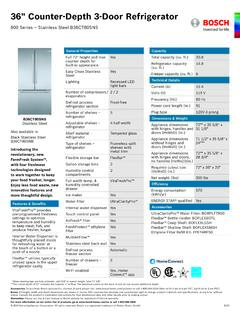 36 Counter-Depth 3-Door Refrigerator