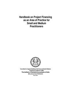 Handbook on project financing as an area of practice for ...
