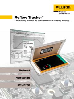 Process Instruments Reflow Tracker - …