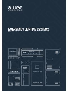 EMERGENCY LIGHTING SYSTEMS - Awex