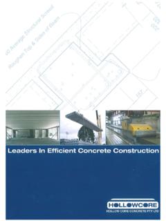 Detailing Manual - Hollow Core Concrete