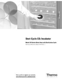 7010370r11 Steri-Cycle Incubator - Thermo Fisher Scientific