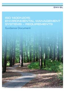 ISO 14001:2015 ENVIRONMENTAL MANAGEMENT …