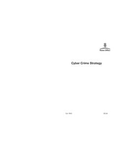 Cyber Crime Strategy - GOV.UK