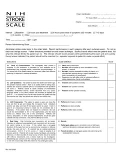 Instructions Scale Definition Score