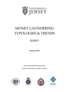 MONEY LAUNDERING TYPOLOGIES &amp; TRENDS