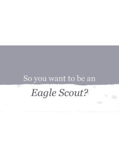 Eagle Scout?