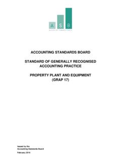 ACCOUNTING STANDARDS BOARD