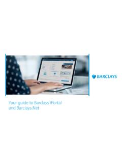 Your guide to Barclays iPortal and Barclays