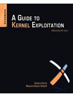 A Guide to Kernel - OldHacker.org