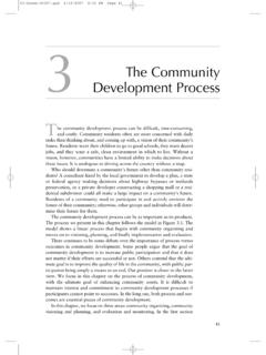 The Community Development Process - SAGE Publications Inc