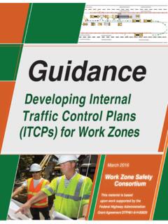 Developing Internal Traffic Control Plans for Work Zones