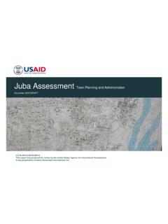 Juba Assessment - South Sudan