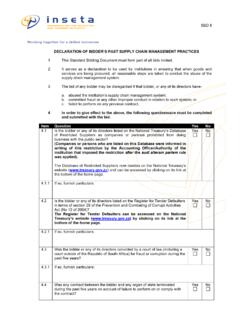 SCM-Bid documents SBD 8