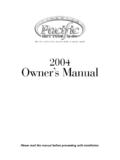 2004 Owner’s Manual - Self Cleaning Hot Tubs