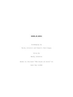 HOUSE OF GUCCI Screenplay by Becky Johnston and Roberto ...