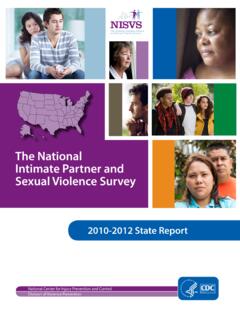 The National Intimate Partner and Sexual Violence Survey ...