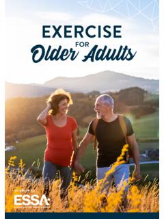 Older Adults FOR - Exercise Right.