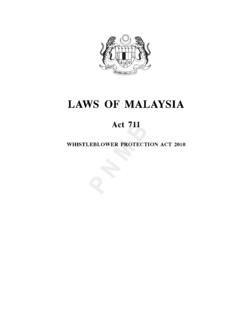 LAWS OF MALAYSIA - BHEUU