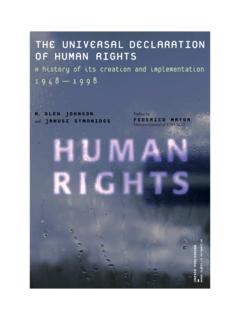 THE UNIVERSALDECLARATION OF HUMAN RIGHTS
