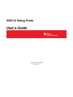 XDS110 Debug Probe - TI.com