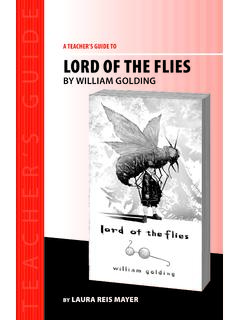 A TEACHER’S GUIDE TO LORD OF THE FLIES - Penguin