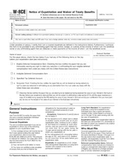 Form W-8CE (November 2009) - IRS tax forms